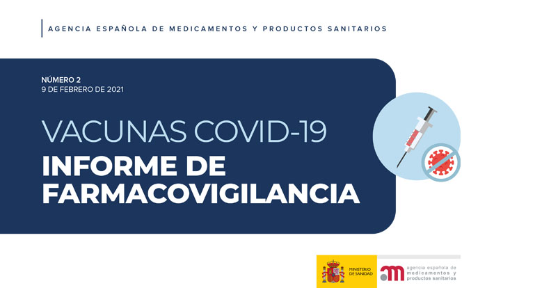 Segundo Informe de la Agencia Española de Medicamentos y Productos Sanitarios sobre vacunas COVID-19
