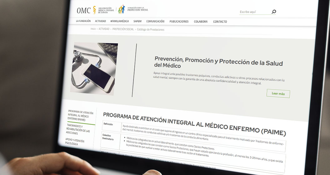 Prestaciones para la Prevención, Promoción y Protección de la Salud del Médico de la FPSOMC